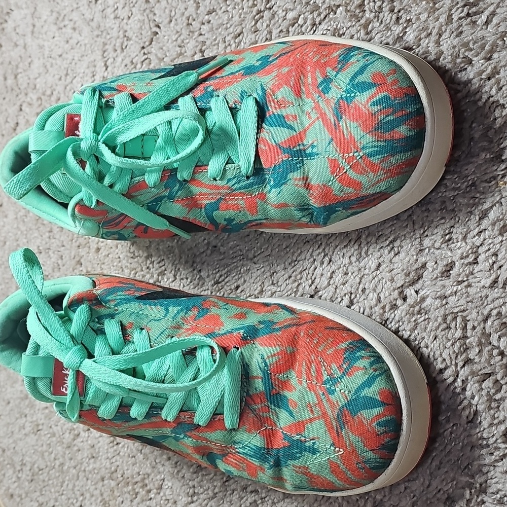 RARE Nike SB Eric Koston Lizard Camo Lucid Green Crimson Size 10.5 E1